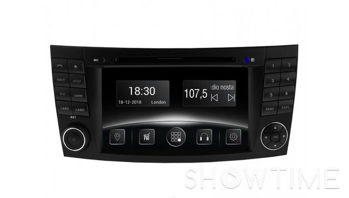 Автомобильная мультимедийная система с антибликовым 7” HD дисплеем 1024x600 для Mercedes-Benz E-Class W211 2002-2011 Gazer CM5007-W211 526403 фото