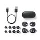 Вакуумні бездротові навушники 6 год чорні Yamaha TW-E3A Black 1-001326 фото 2