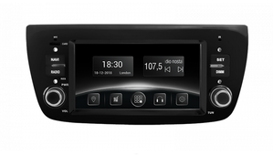 Автомобільна мультимедійна система з антибліковим 6.2 "дисплеєм 800x480 для Fiat Doblo 152 2009-2014 Gazer CM5006-152 525747 фото