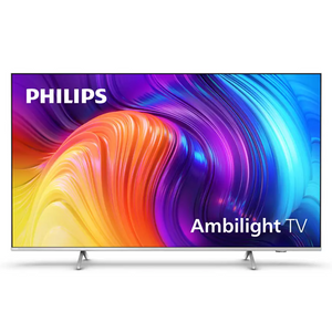 Philips 75PUS8807/12 — Телевизор 75", UHD, Ambilight, Smart TV, HDR, Android TV, 120 Гц, 2x10 Вт, 4/16 ГБ, Eth, Wi-Fi, Bluetooth, Silver 1-007277 фото
