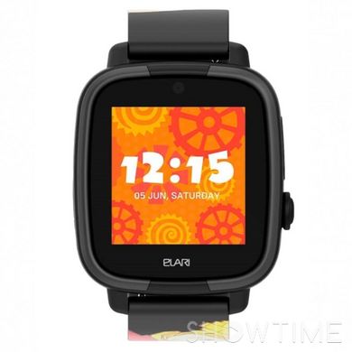 Детский телефон-часы с GPS трекером Elari FixiTime Fun Black (ELFITF-BLK) 1-011262 фото