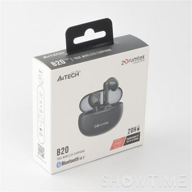 Bluetooth-гарнитура A4Tech B20 Ash Grey 1-010562 фото