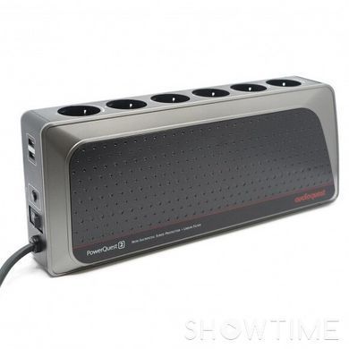 Мережевий фільтр 6 розеток Schuko 2xUSB Audioquest POWERQUEST 2 SCHUKO 527054 фото