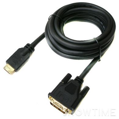 Кабель HDMI to DVI 18+1 5m, M/M, Viewcon VD-066-5M 444595 фото
