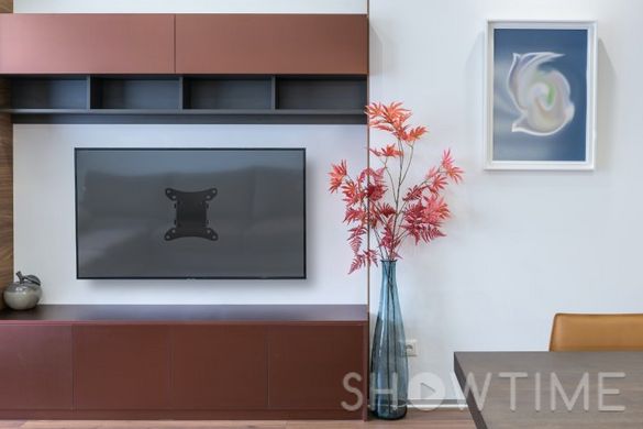 Brateck LCD-501N — Кронштейн для телевизора 13"-27", наклон -15°~+15°, поворот +24°~-24°, до 30 кг, черный 1-007127 фото
