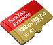 Карта памяти SanDisk 128GB Micro-SDXC Extreme A2 SD-адаптер SDSQXA1 1-001063 фото 4