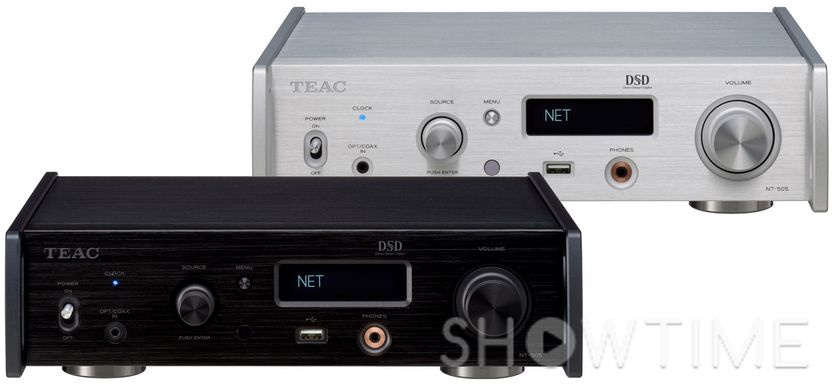 Цифро-аналоговий перетворювач TEAC NT-505-X/B Network DAC/Pre Amp/Headphone Amp 1-002429 фото
