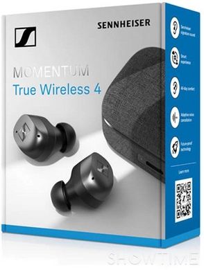 Sennheiser Momentum True Wireless 4 Black Graphite (700365) — Бездротові вакуумні Bluetooth навушники 1-009570 фото
