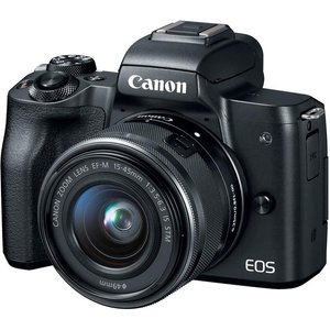 Цифр. фотокамера Canon EOS M50 + 15-45 IS STM Kit Black 519037 фото