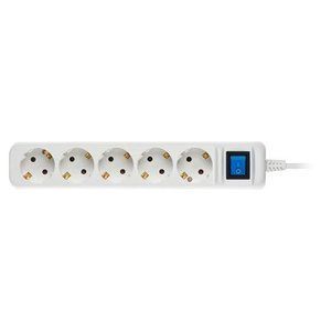 Сетевой фильтр-удлинитель 2E 2E-U05ESM5W White 5.0м 476801 фото