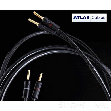 Кабель акустичний Atlas Cables Hyper 3.5 3 m з бананами Rhodium Z plug 529410 фото