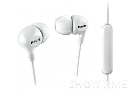 Навушники Philips SHE3555WT/00 Mic білий 434383 фото