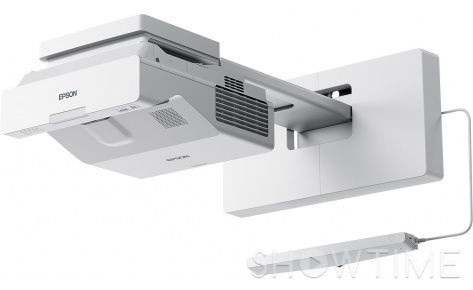 Проектор інсталяційний ультракороткофокусний лазерний з електронною ручкою-указкою 1280x800 LCD 4000 Лм Wi-Fi білий Epson EB-725Wi (V11H998040) 1-000436 фото