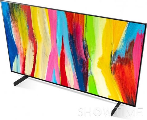 LG OLED42C24LA — Телевізор 42" OLED 4K 100Hz Smart WebOS Dark Titan Sliver 1-006027 фото