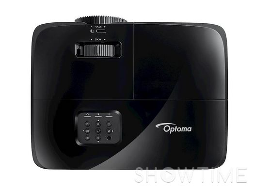 Optoma E1P0A3PBE1Z2 — Мультимедійний проектор HD146X DLP, FullHD, 3600Lm, 25000:1, 1. 47-1.62:1, 5W, HDMI, USB, 4/10/15 1-007233 фото