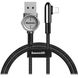 Кабель Baseus Exciting Mobile Game USB Cable Lightning Black 1м (CALCJ-A01) 470498 фото 1