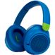 JBL JR 460 NC Blue (JBLJR460NCBLU) — Наушники с микрофоном беспроводные накладные Bluetooth 3.5 мм 1-004362 фото 1