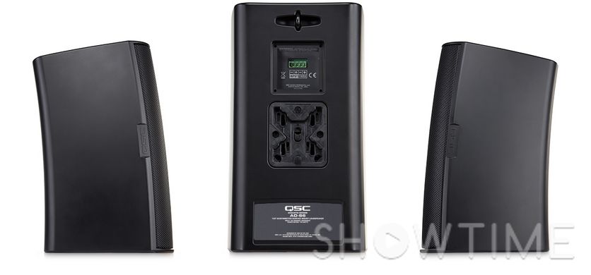 Всепогодний настінний гучномовець 300 Вт чорний QSC AD-S6-BK 539404 фото