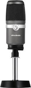 AVerMedia 40AAAM310ANB — микрофон USB microphone AM310 Black 1-004957 фото