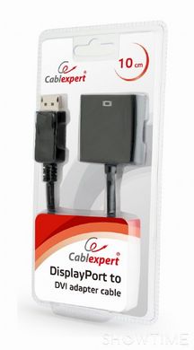 Адаптер-переходник DisplayPort to DVI Cablexpert AB-DPM-DVIF-002 Black 444420 фото