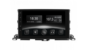 Автомобільна мультимедійна система з антибліковим 10.1 "HD дисплеєм 1024x600 для Toyota Highlander XU50 2015-2017 Gazer CM5510-XU50 526705 фото