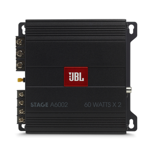 Автомобільний підсилювач звуку двоканальний 4 Ом 120 Вт 20 Гц - 20 кГц JBL Stage A6002 729756 фото
