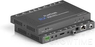 Приемник HDBaseT с аудио де-ембеддером, 40m 4K/70m 1080p PureLink PT-HDBT-701-RXAD 542378 фото