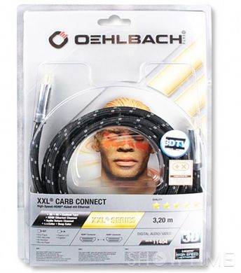 Oehlbach 11401 Carbon Connect HDMI Ethernet cable 2,20 438739 фото