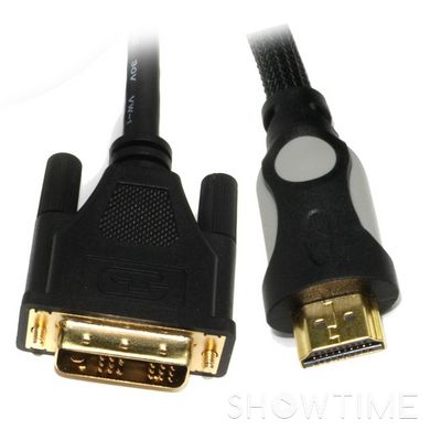 Кабель HDMI to DVI 24+1 1.8m, M/M, Viewcon VD-078 444597 фото