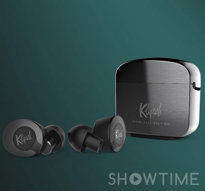 Klipsch T5 II True Wireless ANC Gmetal — Бездротові спортивні навушники Bluetooth 1-009615 фото