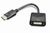 Адаптер-перехідник DisplayPort to DVI Cablexpert AB-DPM-DVIF-002 Black 444420 фото