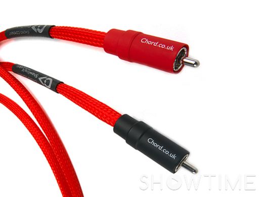 Chord ShawlineX 2RCA to 2RCA 2m — Межблочный кабель 2RCA - 2RCA, 2 м 1-009065 фото