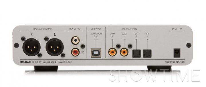 Musical Fidelity MX DAC Silver — Цифро-аналоговий перетворювач 32/192 кГц 438707 фото