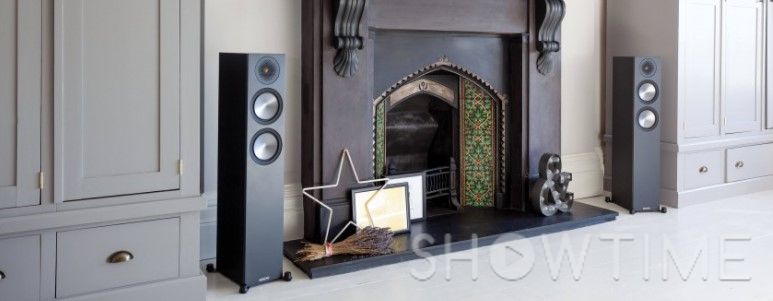 Напольная акустическая система 60-200 Вт черная Monitor Audio Bronze 500 Black (6G) 527456 фото