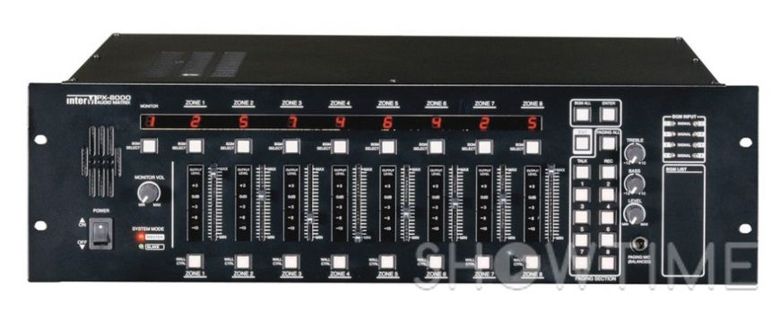 Матричный аудиоконтроллер 8х8 Inter-M PX-8000 435442 фото