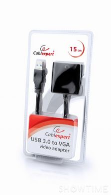 Адаптер USB 3.0 to VGA Cablexpert AB-U3M-VGAF-01 444400 фото