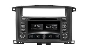 Автомобільна мультимедійна система з антибліковим 8 "HD дисплеєм 1024x600 для Toyota LC 100 J100 1998-2007 Gazer CM5008-J100 526711 фото