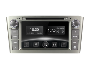 Автомобільна мультимедійна система з антибліковим 8 "HD дисплеєм 1024x600 для Toyota Avensis 2003-2007 Gazer CM6008-250T