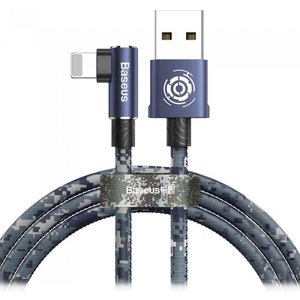 Кабель Baseus Camouflage USB to Lightnin Blue 1м (CALMC-A03) 469101 фото