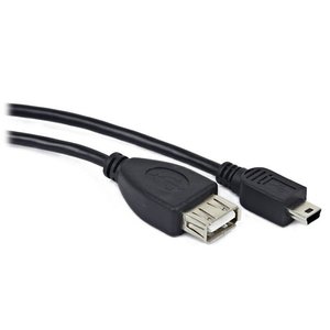 Кабель Powerplant USB2.0 AF/Mini-BM OTG 0.5м (KD00AS1235) 469011 фото