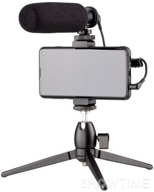 Мікрофон з триподом для мобільних пристроїв Maono by 2Е AU-CM10S Vlog KIT, 3.5mm (2E-MM011) 532562 фото