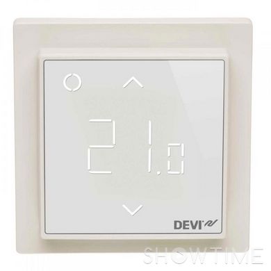 Терморегулятор DEVIreg Smart (+5+45С), Wi-Fi, 85 х 85мм, макс. 15A, білий 443488 фото