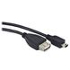 Кабель Powerplant USB2.0 AF/Mini-BM OTG 0.5м (KD00AS1235) 469011 фото 1