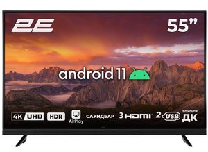 2E 2E-55A06L — Телевизор 55" LED 4K 50Hz Smart Android 1-009975 фото