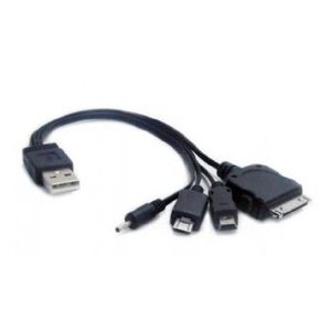 Адаптер Cablexpert для зарядки мобільних пристроїв (A-USBTO15) 469012 фото