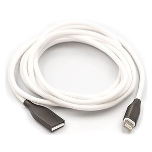 Кабель Powerplant USB2.0 AM/Apple Lightning 2м (CA910755) 469596 фото