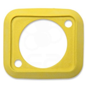 Прокладка для панельних роз'ємів D Neutrik SCDP-4 жовта 537379 фото