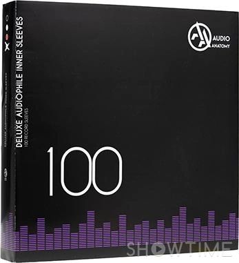 Audio Anatomy ACCLP048 — Антистатичні внутрішні конверти для пластинок 12" 100 шт, білий 1-007999 фото