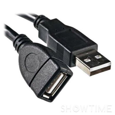 Кабель-подовжувач Powerplant USB2.0 AM/AF 0.1м (KD00AS1209) 469213 фото