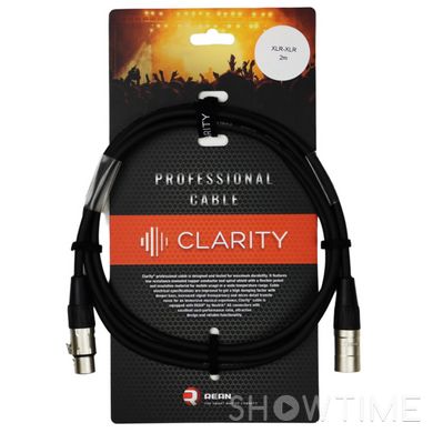 Clarity XLR-XLR PRO/2m - микрофонный кабель 1-004472 фото